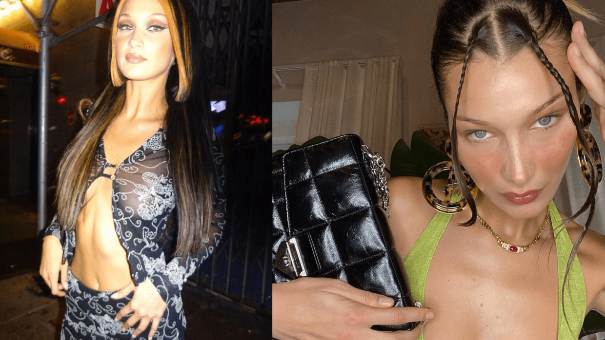 All the Times Bella Hadid Has Embraced Early 2000s Fashion Trends