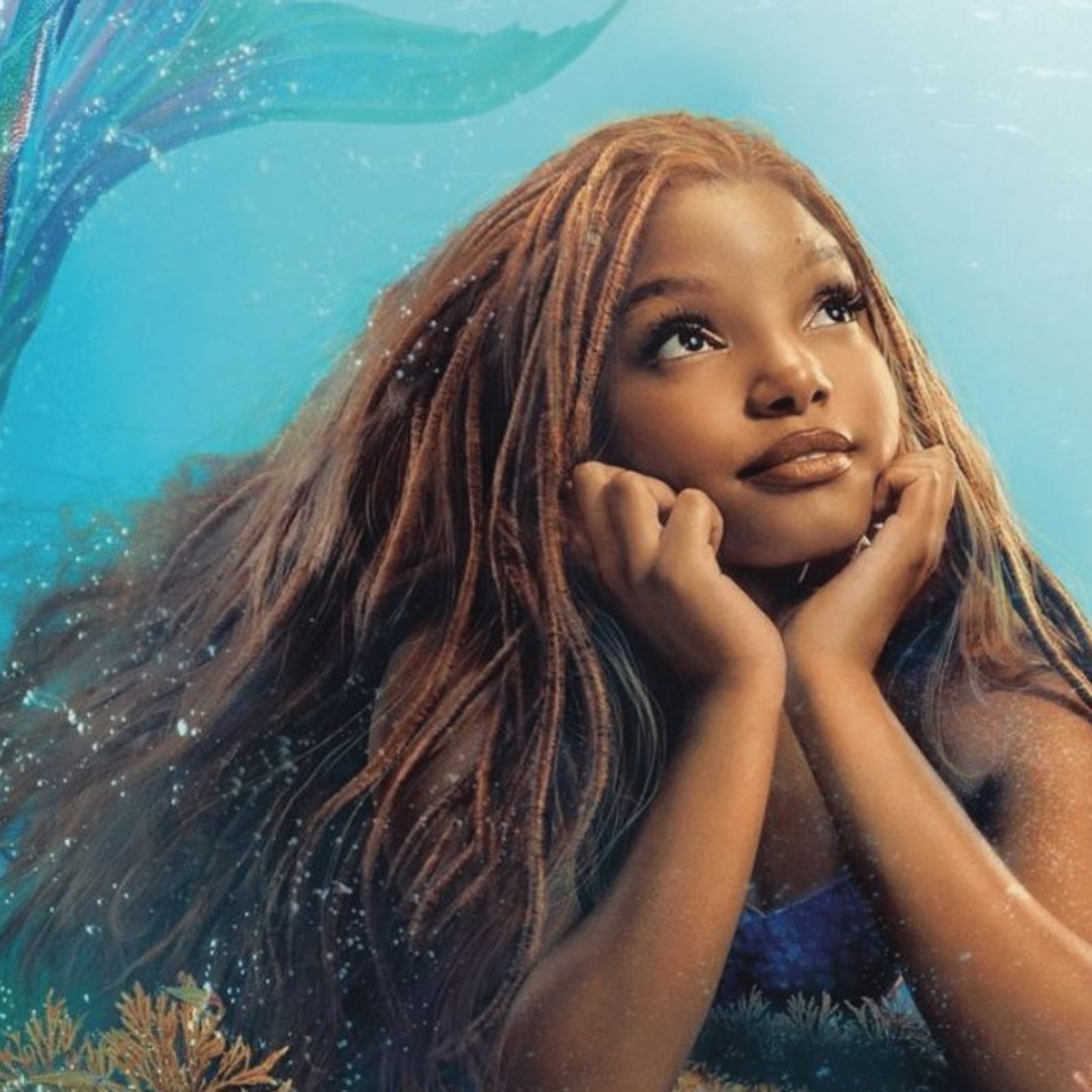 First look at Halle Bailey in The Little Mermaid as she splashes into role  in teaser trailer