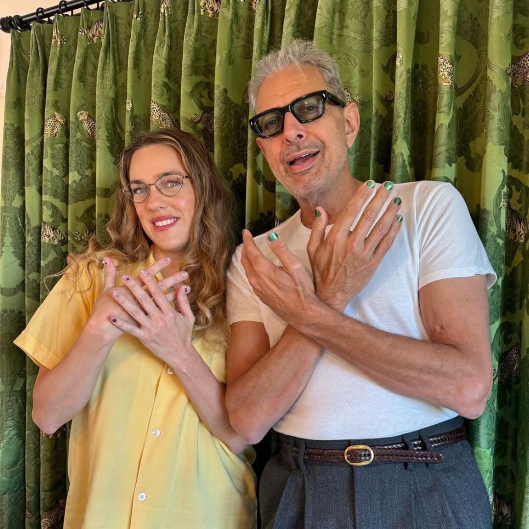 Jeff Goldblum, Natalie Minerva, Nails, OPI, Wicked, "Wicked," Manicure, Nail art